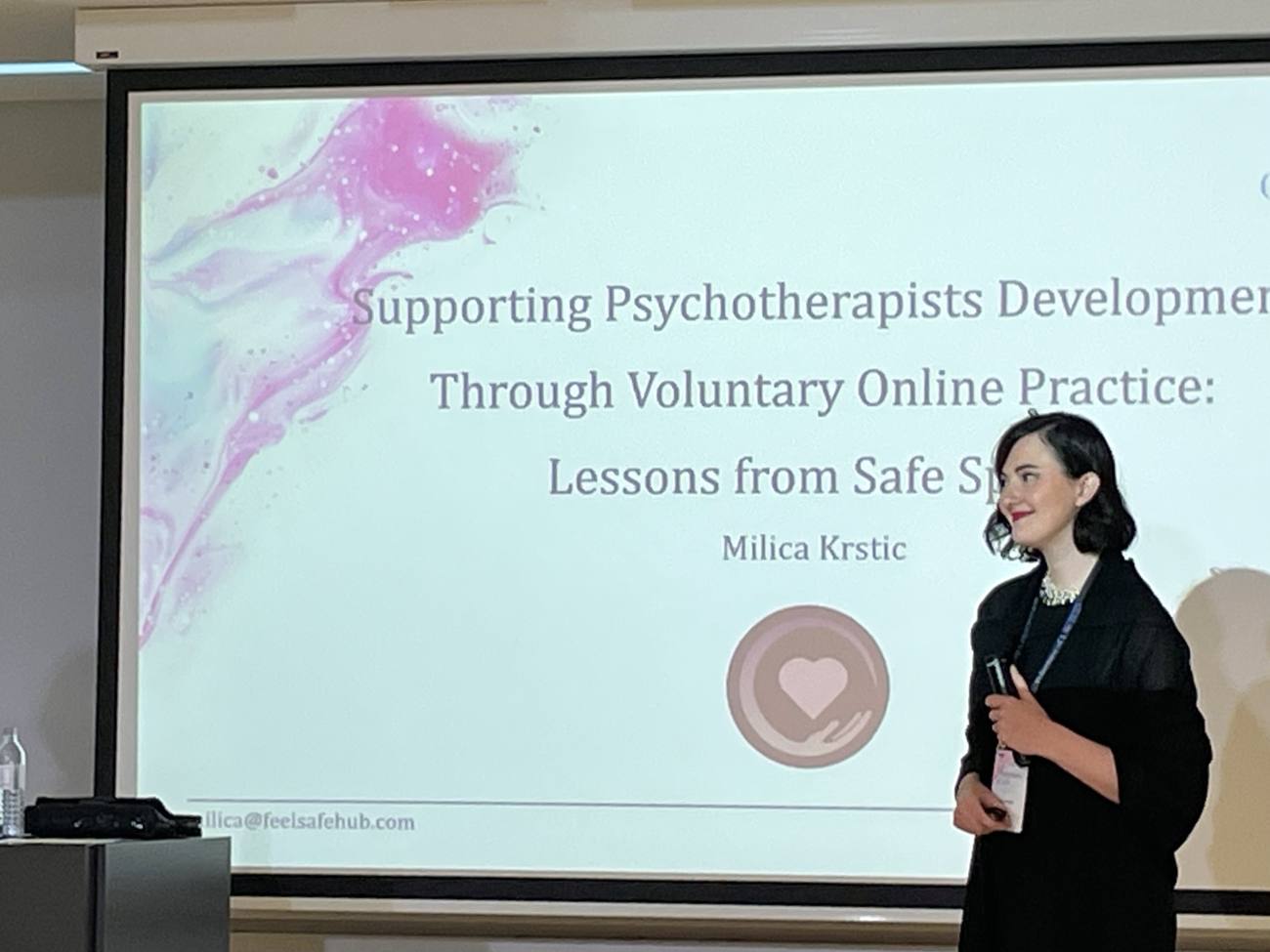 Presenting Lessons from Safe Space at the World Congress for Psychotherapy, Vienna